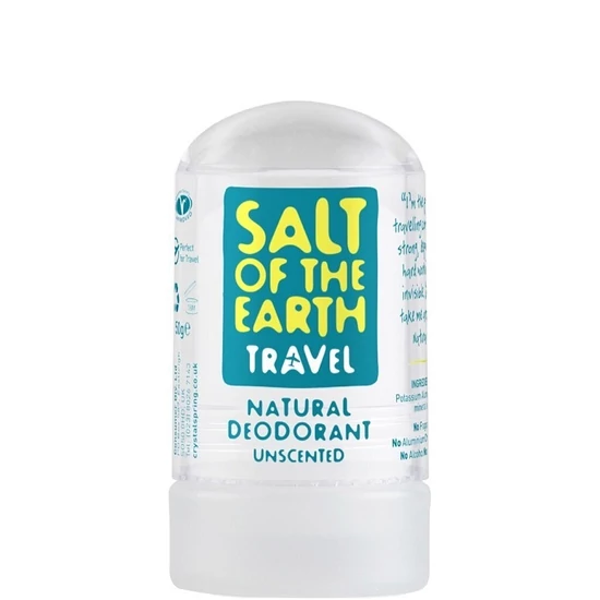 Salt of the Earth Klasszikus kristály mini dezodor - Illatmentes 50g