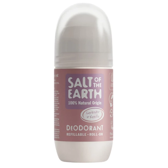 Salt of the Earth Újratölthető golyós dezodor - Levendula és vanília 75ml