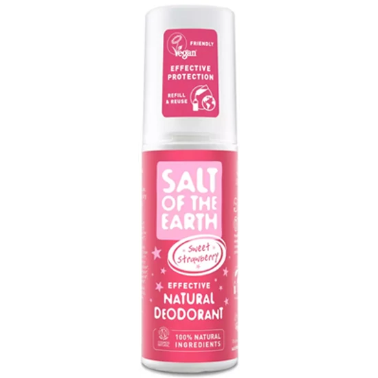 Salt of the Earth Dezodor spray - Édes eper 100ml
