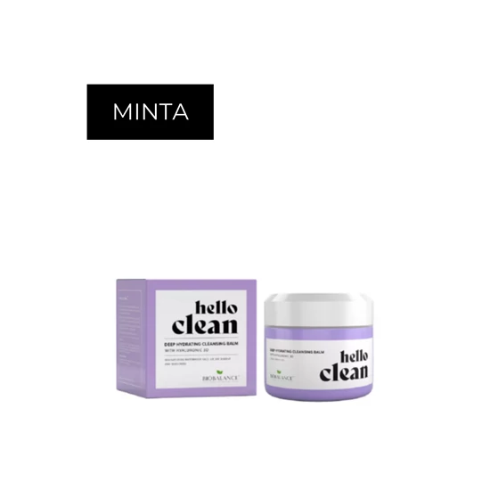 BioBalance Hello Clean 3in1 Mélyhidratáló arctisztító balzsam 100ml