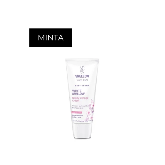 Weleda Fehér mályvás illatanyagmentes baba arckrém - minta 1,5ml