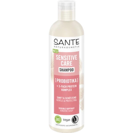 Sante Szenzitív ápoló sampon probiotikumokkal és fehérje komplexszel 250ml