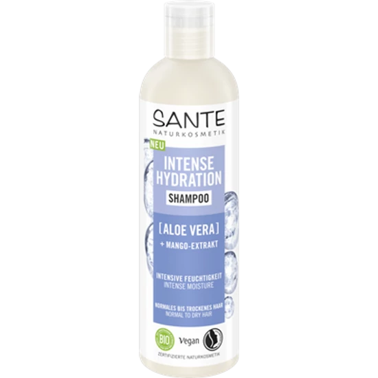 Sante Intenzív hidratáló sampon aloe verával és mangókivonattal 250ml