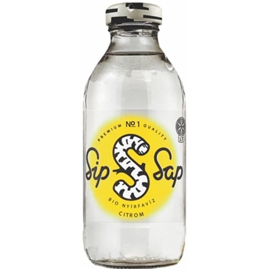 SipSap Nyírfavíz citrom - bio 330ml