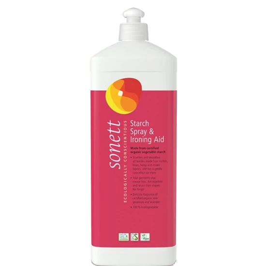 Sonett Keményítő és vasalást segítő spray 1L
