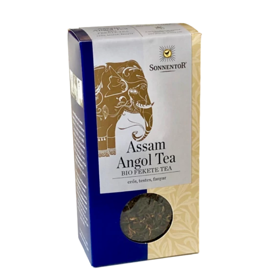 Sonnentor Bio Assam angol fekete tea - szálas, ömlesztett 95g