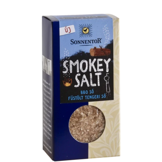 Sonnentor Bio Smokey Salt füstölt tengeri BBQ só 150g