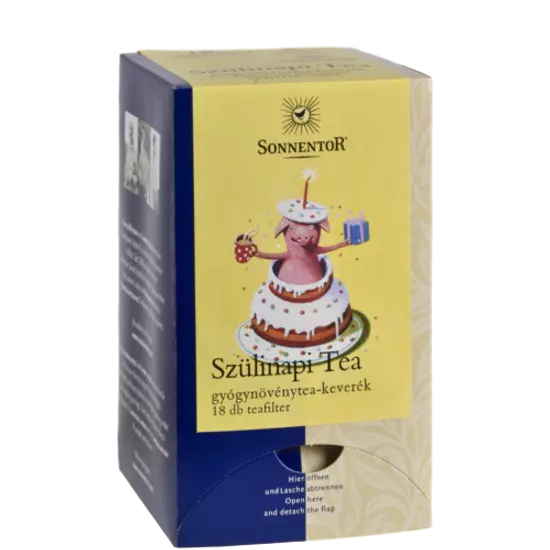 Sonnentor Bio Boldog Szülinapot tea - 18 filter 27g