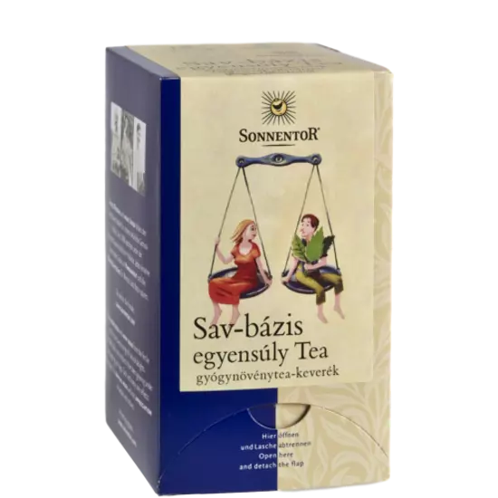 Sonnentor Bio Sav-bázis egyensúly tea, 18 filter x 1,5 (27g)