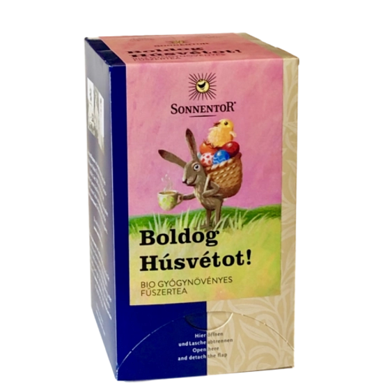 Sonnentor Bio Boldog Húsvétot! herbál teakeverék, 18 filter x 1,5g (27g)