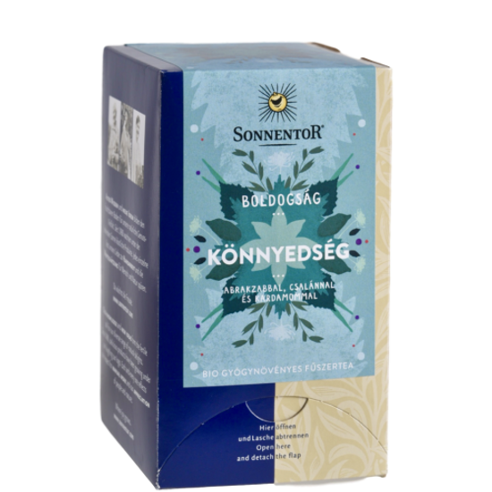 Sonnentor Bio Boldogság - Könnyedség - herbál teakeverék, 18 filter x 1,7g (30,6g)