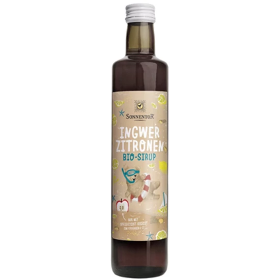 Sonnentor Bio Bodzavirág szörp (cukormentes) 500ml