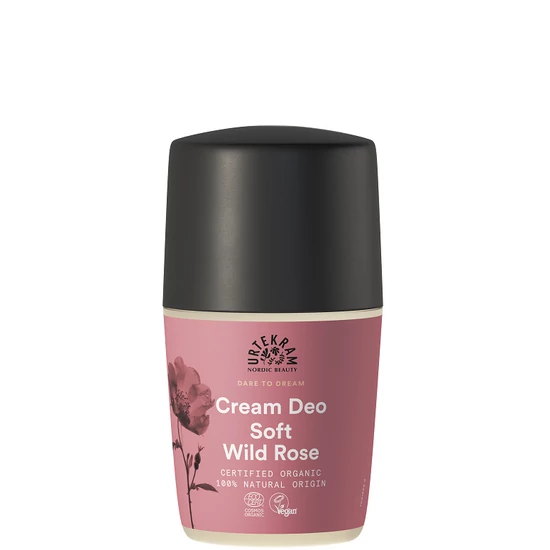 Urtekram Bio krémdezodor roll‐on - Vadrózsa 50ml