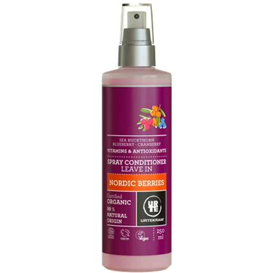 Urtekram Bio hajkondicionáló spray berries 250ml