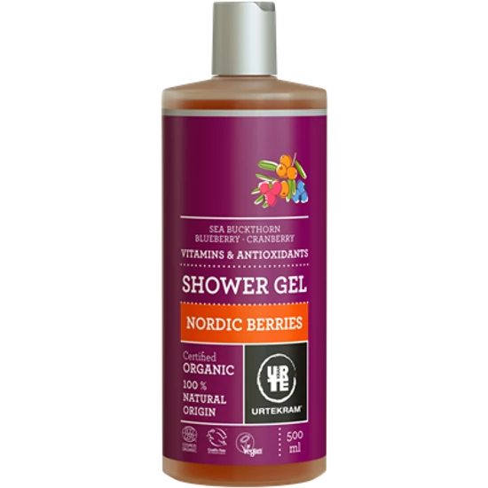 Urtekram Bio tusfürdő berries 500ml