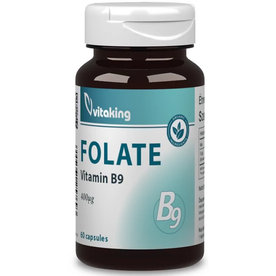 Vitaking B9-vitamin folát 400mg - 60 kapszula