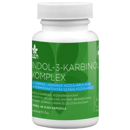 WiseTreeNaturals Indol-3-karbinol komplex 60 kapszula