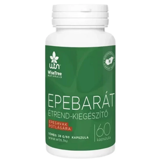 WTN WiseTreeNaturals Epebarát étrend-kiegészítő 60 kapszula