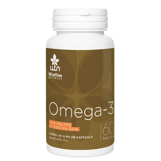 WTN WiseTreeNaturals Omega-3 60 kapszula