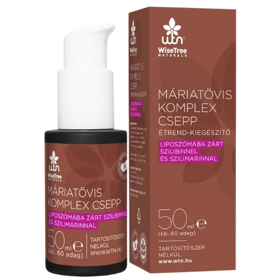 WTN WiseTreeNaturals Máriatövis komplex csepp 50ml