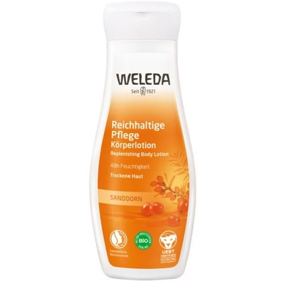 Weleda Homoktövises vitalizáló testápoló 200ml