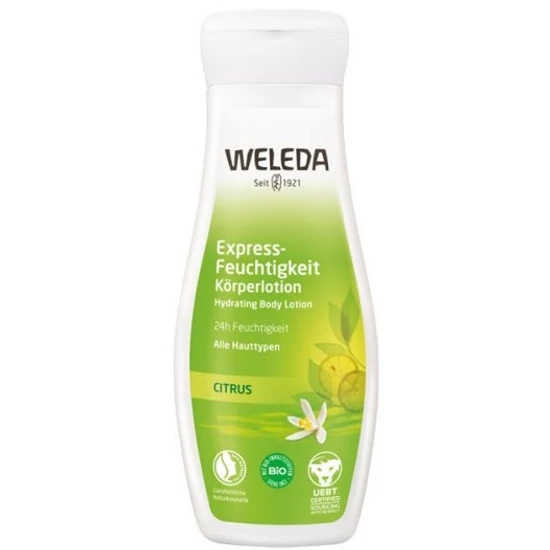 Weleda Citrusos expressz hidratáló testápoló 200ml