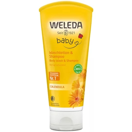 Weleda Calendula baba tusfürdő és sampon 200ml