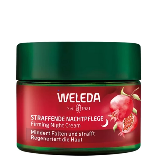 Weleda 40+ Bőrfeszesítő éjszakai arckrém gránátalmával és maca peptidekkel 40ml