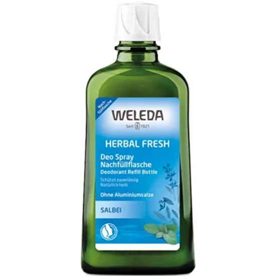 Weleda Zsálya frissítő spray - utántöltő 200ml