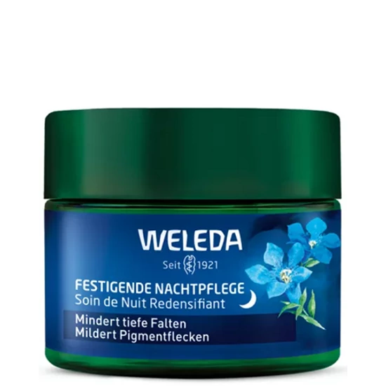 Weleda 50+ Öregedésgátló éjszakai arckrém kék enciánnal és havasi gyopárral 40ml