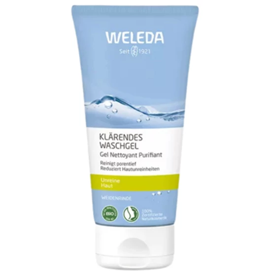 Weleda Naturally Clear tisztító arclemosó gél 100ml