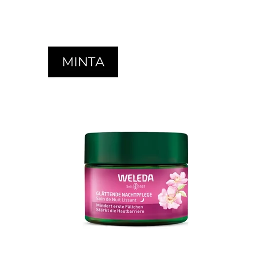 Weleda Vadrózsa bőrsimító éjszakai krém fehér teával - minta 1,5ml