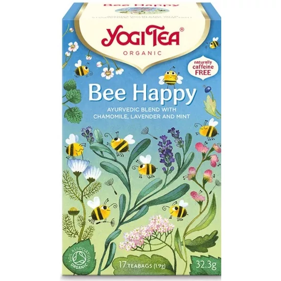 Yogi Tea Bee Happy Boldog zsongás, 17 filter x 1.9g (32.3g)