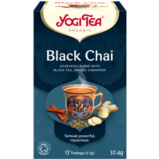 Yogi Tea Fekete chai, 17 filter x 2.2g (37.4g)