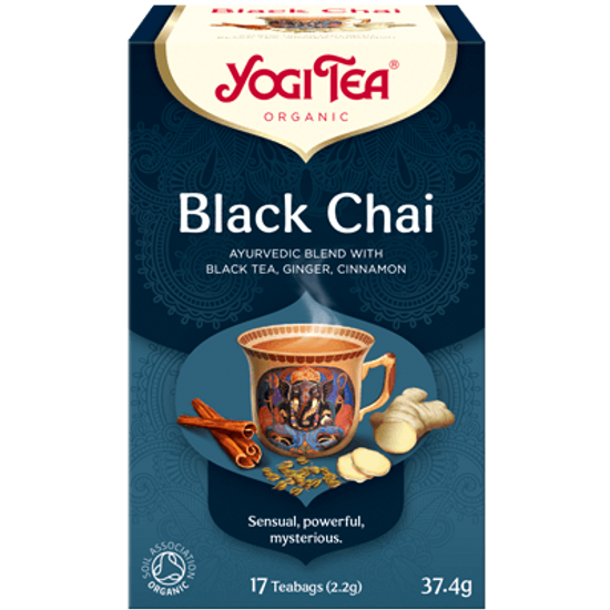 Yogi Tea Fekete chai, 17 filter x 2.2g (37.4g)