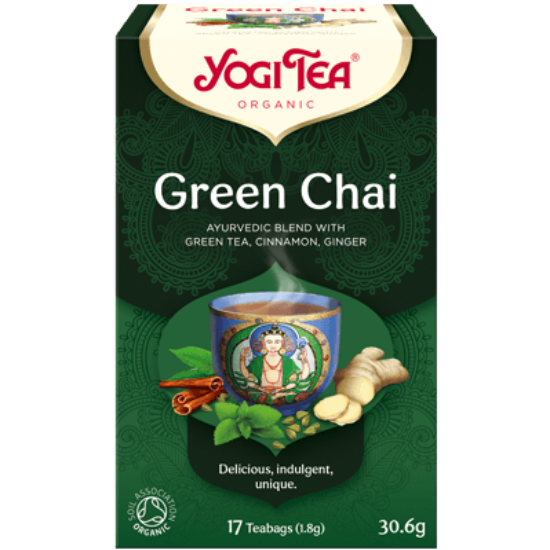 Yogi Tea Zöld chai, 17 filter x 1.8g (30.6g)
