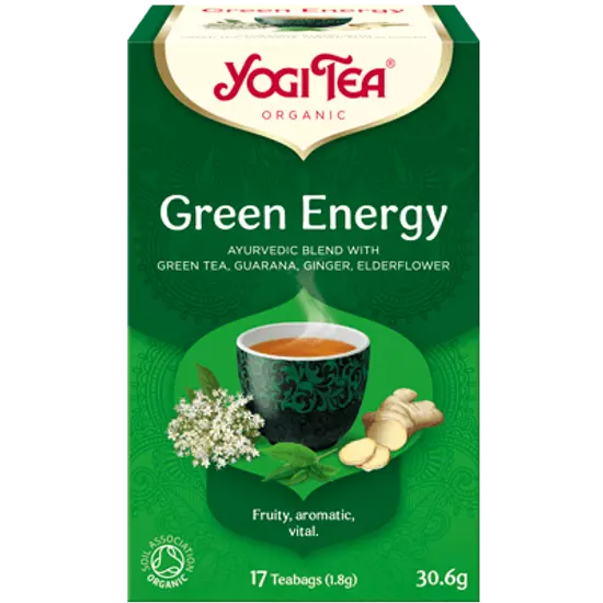Yogi Tea Zöld energia, 17 filter x 1.8g (30.6g)