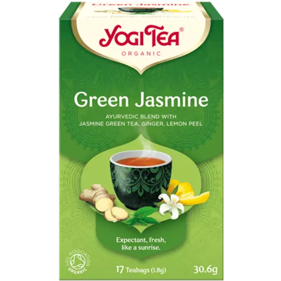 Yogi Tea Zöld jázmin, 17 filter x 1.8g (30.6g)