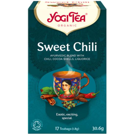 Yogi Tea Édes chili, mexikói fűszerez, 17 filter x 1.8g (30.6g)