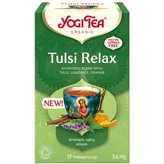 Yogi Tea Pihentető tulsi, 17 filter x 2g (34g)