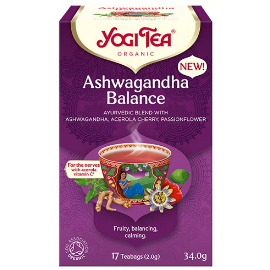 Yogi Tea Ashwagandha egyensúly, 17 filter x 2g (34g)