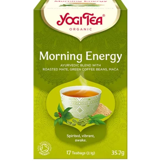 Yogi Tea Reggeli energia, 17 filter x 2,1g (35,7g)