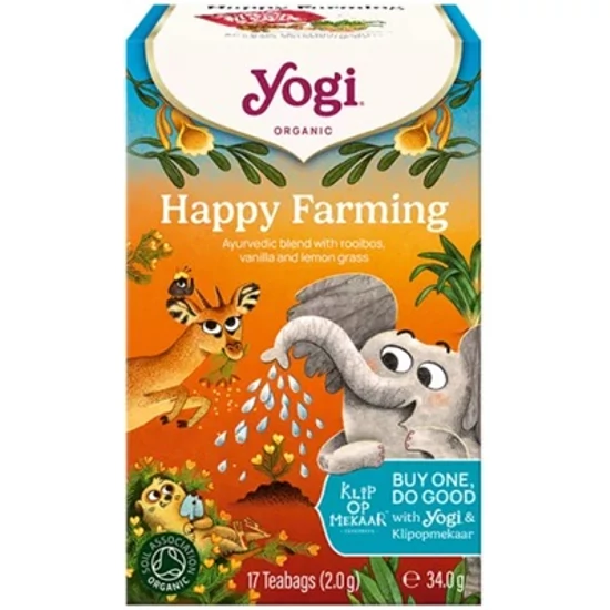 Yogi Tea Boldog Farm, 17 filter x 2g (34g)
