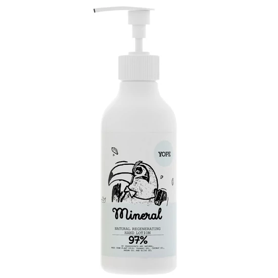 Yope Regeneráló kézápoló krém - Tiszta ásvány 300ml