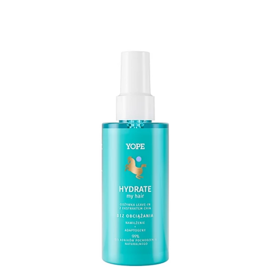 Yope Hydrate kiöblítést nem igénylő balzsam spray chia kivonattal 150ml