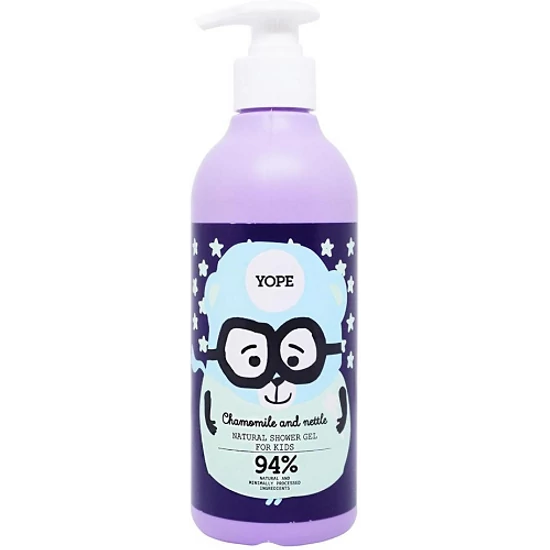 Yope Természetes tusoló gél gyermekeknek - Kamilla 400ml