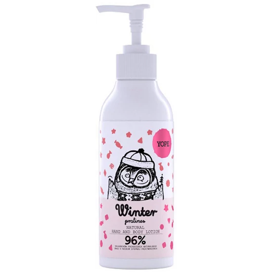Yope Természetes kéz- és testápoló - Téli praliné 300ml