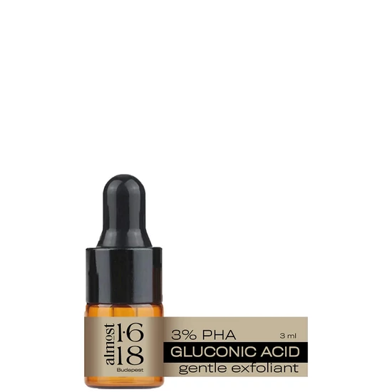 almost 1.618 Gluconic Acid PHA 3% hámlasztó arcszérum - minta 3ml
