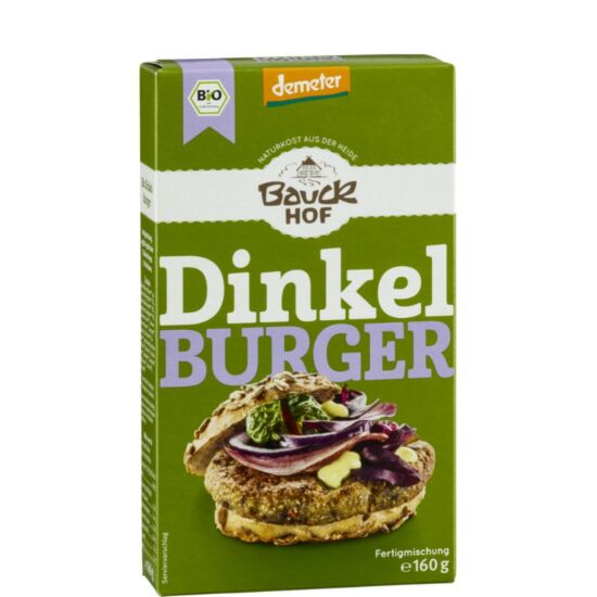 Bauckhof Tönköly-burger keverék  - bio demeter, vegán 160g