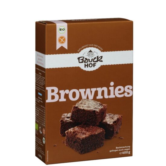 Bauckhof Brownies süteménykeverék - bio, gluténmentes, vegán 400g